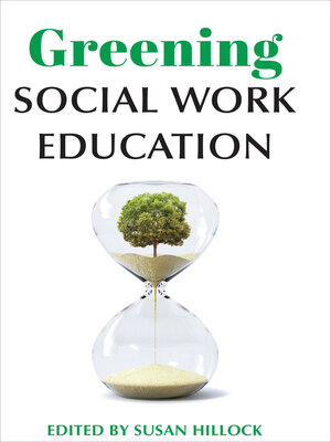 cover image of Greening Social Work Education